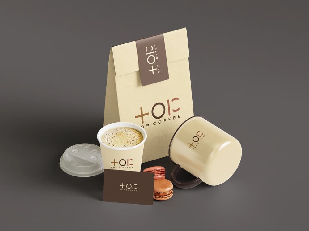 TOP Coffee — Dự án thiết kế nhận diện thương hiệu cho TOP Coffee, mang đến giải pháp sáng tạo và chuyên nghiệp.
